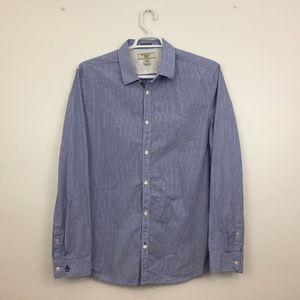 Penguin Men's Shirt Size 17.5 Heritage Slim Fit